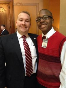 Young Person with State Representative First